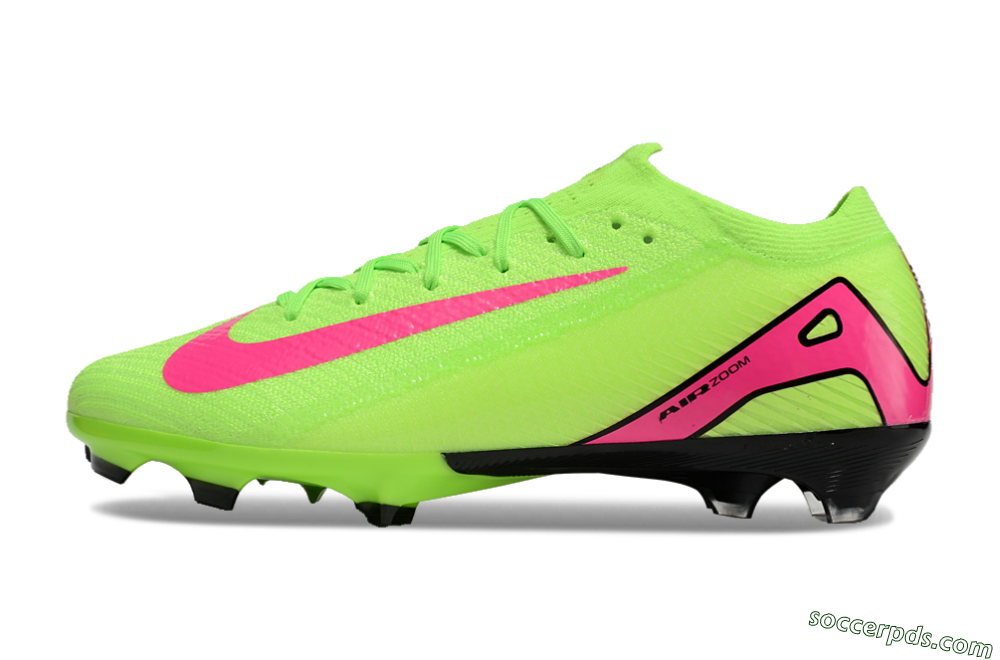 Nike Air Zoom Mercurial Vapor 16 Elite FG Low-Tops Football Boots - Jade/Pink/Black 2