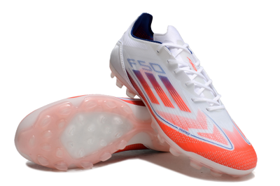 Adidas F50 Elite AG Low-Tops Football Boots - White/Red/Blue
