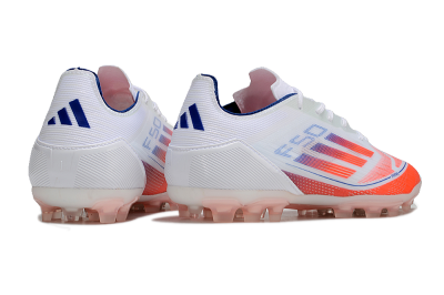 Adidas F50 Elite AG Low-Tops Football Boots - White/Red/Blue