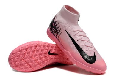 Nike Air Zoom Mercurial Superfly 10 Elite TF High-Tops Football Shoes - Pink/Black