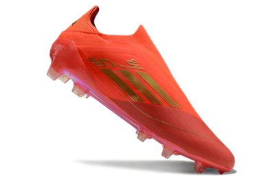 Adidas F50 Elite FG Low-Tops Football Boots - Red/Gold