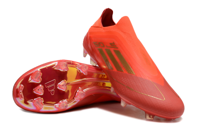 Adidas F50 Elite FG Low-Tops Football Boots - Red/Gold