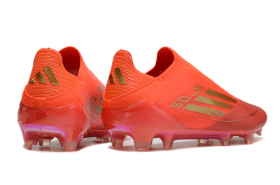 Adidas F50 Elite FG Low-Tops Football Boots - Red/Gold