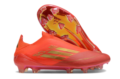 Adidas F50 Elite FG Low-Tops Football Boots - Red/Gold