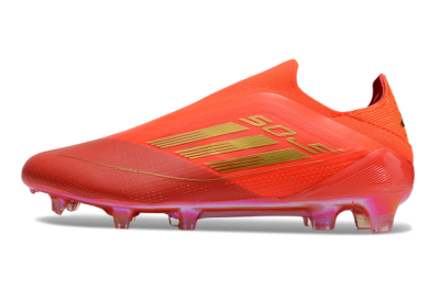 Adidas F50 Elite FG Low-Tops Football Boots - Red/Gold