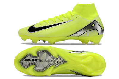 Nike Air Zoom Mercurial Superfly 16 Elite FG High-Tops Football Boots - Yellow/Sliver/Black