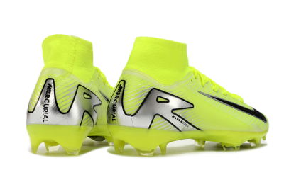 Nike Air Zoom Mercurial Superfly 16 Elite FG High-Tops Football Boots - Yellow/Sliver/Black