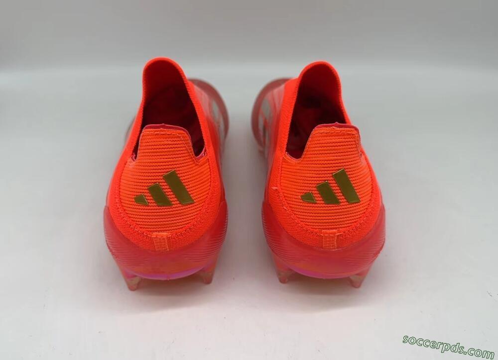 Adidas F50 Elite FG Low-Tops Football Boots - Red/Gold