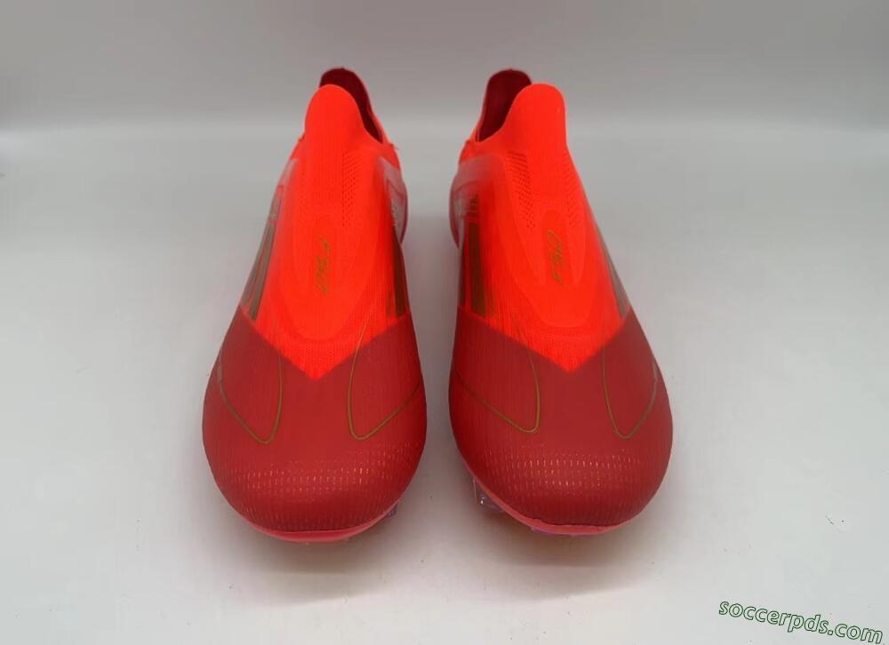 Adidas F50 Elite FG Low-Tops Football Boots - Red/Gold