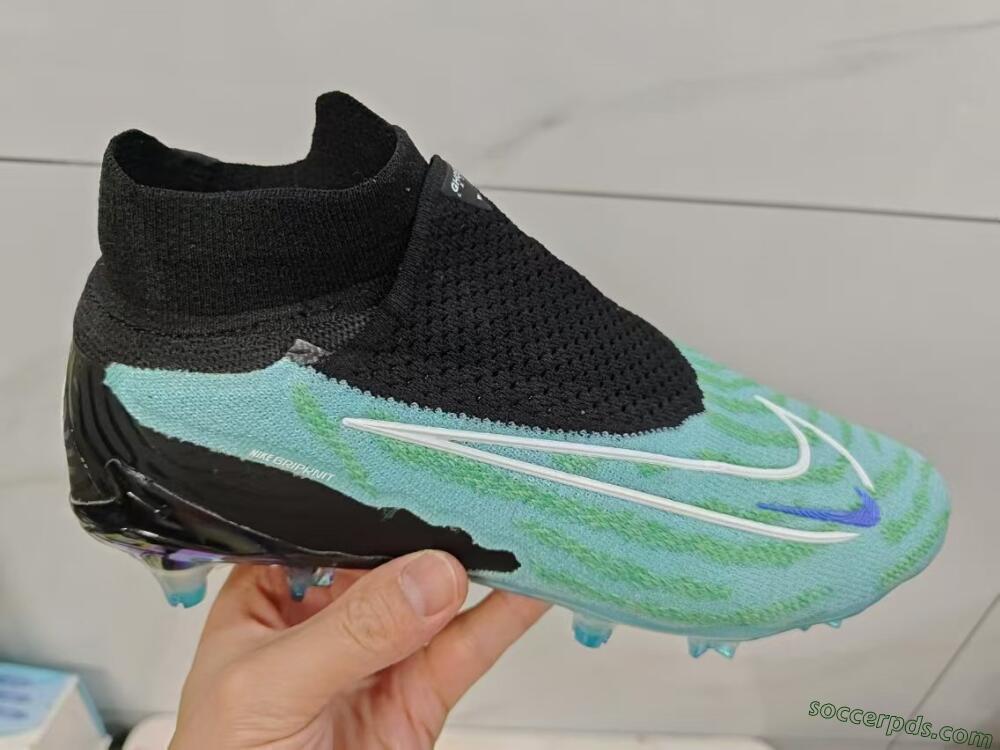 Nike Phantom GX Elite FG High-Tops Football Boots - Blue/Black