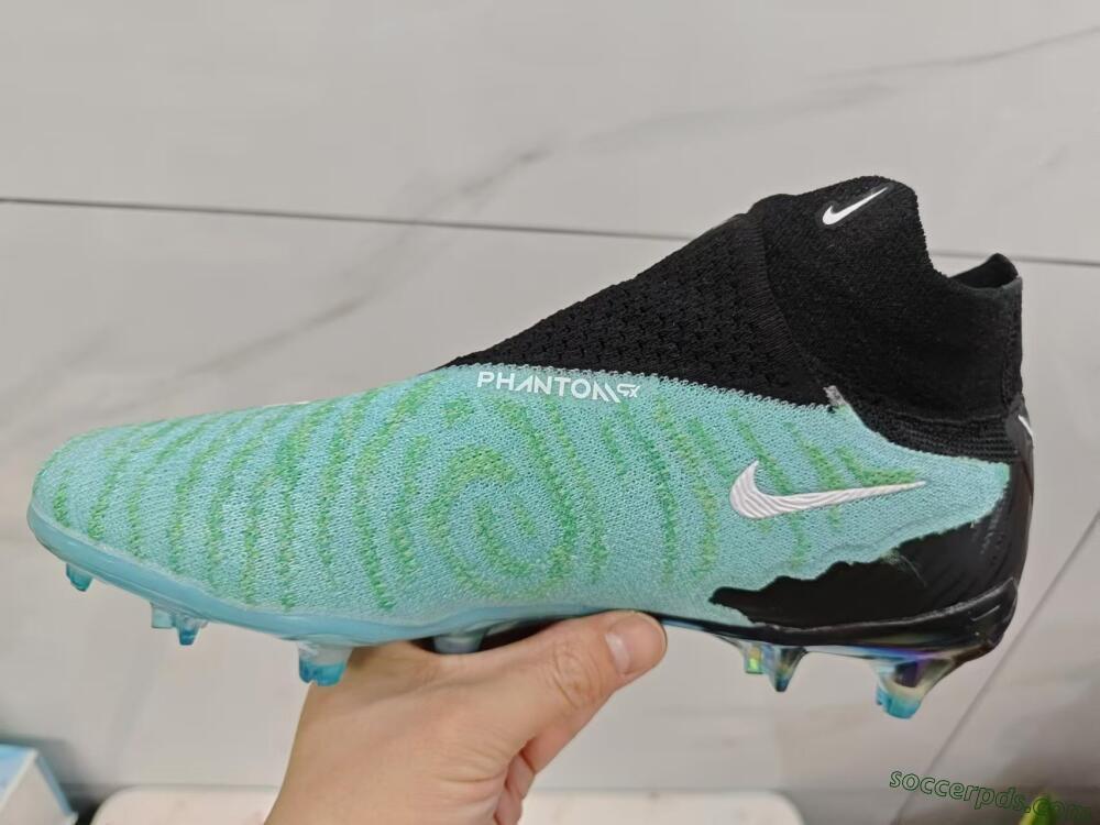 Nike Phantom GX Elite FG High-Tops Football Boots - Blue/Black