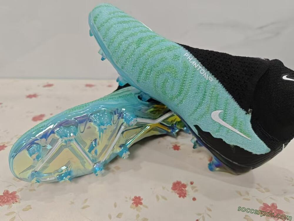 Nike Phantom GX Elite FG High-Tops Football Boots - Blue/Black