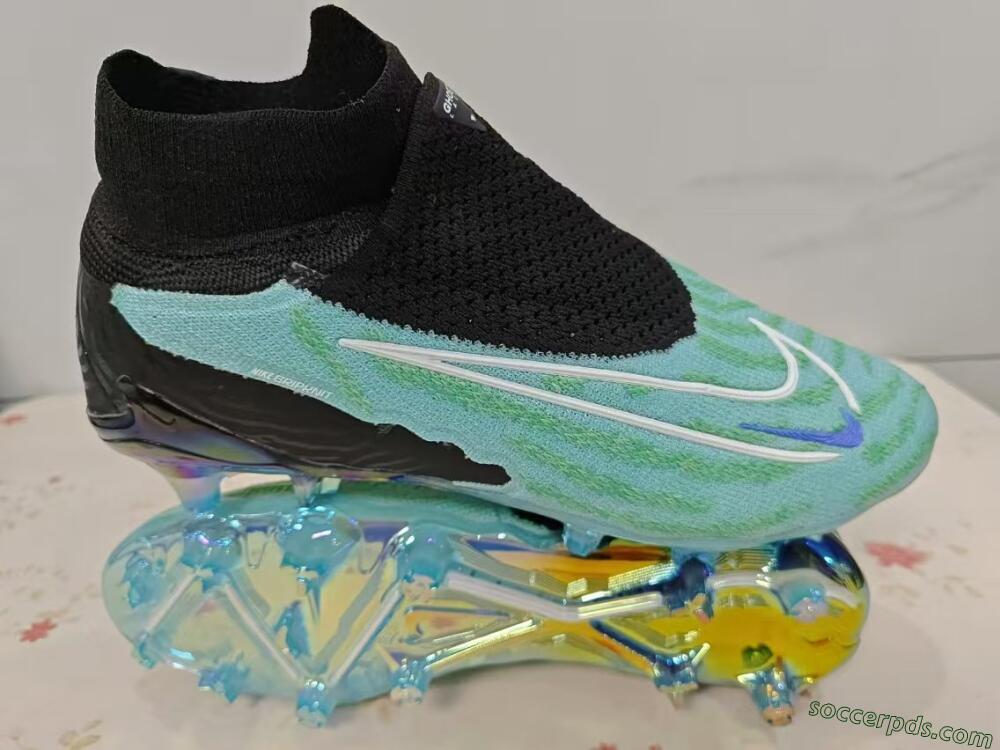 Nike Phantom GX Elite FG High-Tops Football Boots - Blue/Black