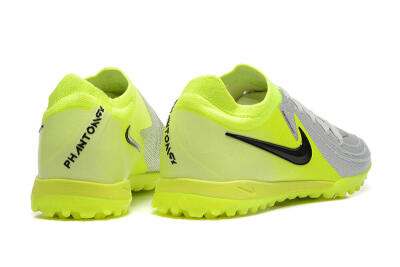 Nike Phantom GX 2 Elite TF Low-Tops Football Shoes - Grey/Yellow/Black