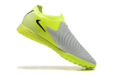 Nike Phantom GX 2 Elite TF Low-Tops Football Shoes - Grey/Yellow/Black