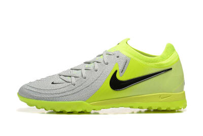 Nike Phantom GX 2 Elite TF Low-Tops Football Shoes - Grey/Yellow/Black