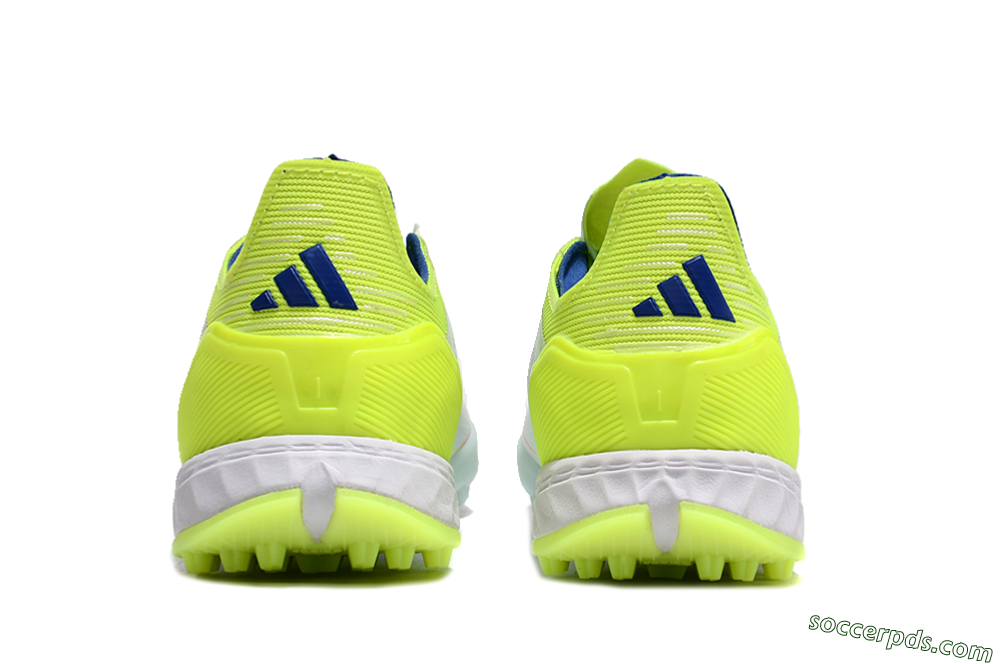 Adidas F50 Elite TF Low-Tops Football Shoes - Jade/Blue/Yellow 5