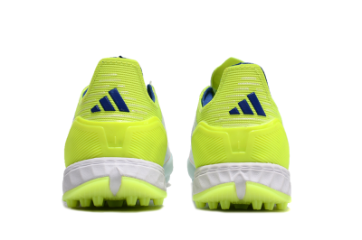 Adidas F50 Elite TF Low-Tops Football Shoes - Jade/Blue/Yellow