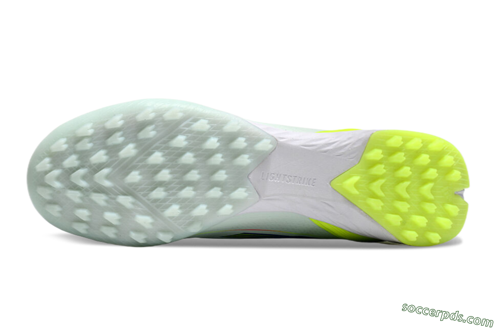 Adidas F50 Elite TF Low-Tops Football Shoes - Jade/Blue/Yellow 6