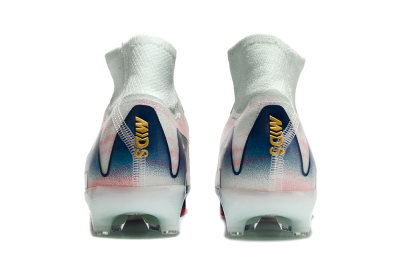 Nike Air Zoom Mercurial Superfly 10 Elite AG High-Tops Football Boots - Jade/Yellow/Pink/Blue