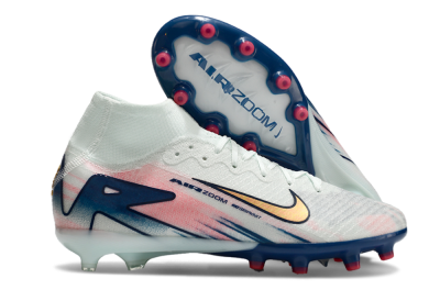 Nike Air Zoom Mercurial Superfly 10 Elite AG High-Tops Football Boots - Jade/Yellow/Pink/Blue