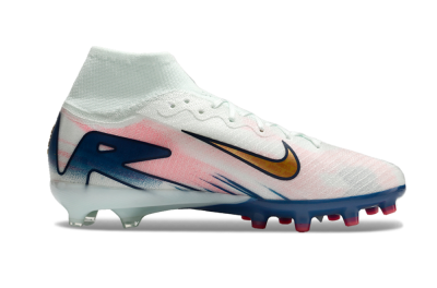 Nike Air Zoom Mercurial Superfly 10 Elite AG High-Tops Football Boots - Jade/Yellow/Pink/Blue