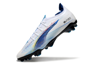 Puma Ultra 5 Ultimate FG Low-Tops Football Boots - Blue/White/Black