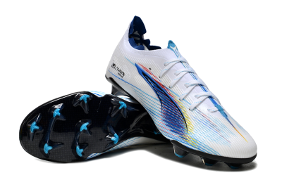 Puma Ultra 5 Ultimate FG Low-Tops Football Boots - Blue/White/Black