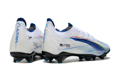 Puma Ultra 5 Ultimate FG Low-Tops Football Boots - Blue/White/Black