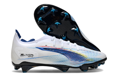 Puma Ultra 5 Ultimate FG Low-Tops Football Boots - Blue/White/Black