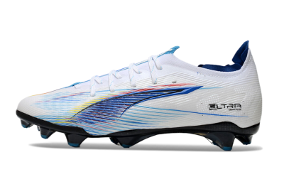 Puma Ultra 5 Ultimate FG Low-Tops Football Boots - Blue/White/Black