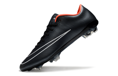 Nike Mercurial Vapor 10 FG Low-Tops Football Boots - Black/White/Orange