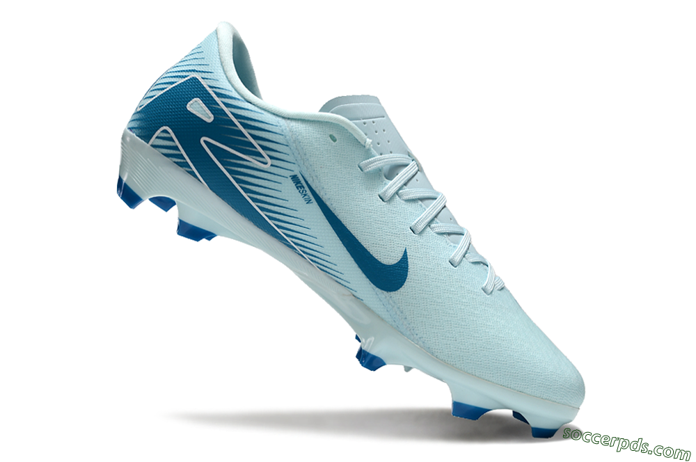 Nike Air Zoom Mercurial Vapor 16 Academy FG Low-Tops Football Boots - Jade/Blue/White 4