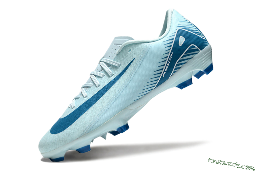 Nike Air Zoom Mercurial Vapor 16 Academy FG Low-Tops Football Boots - Jade/Blue/White 5