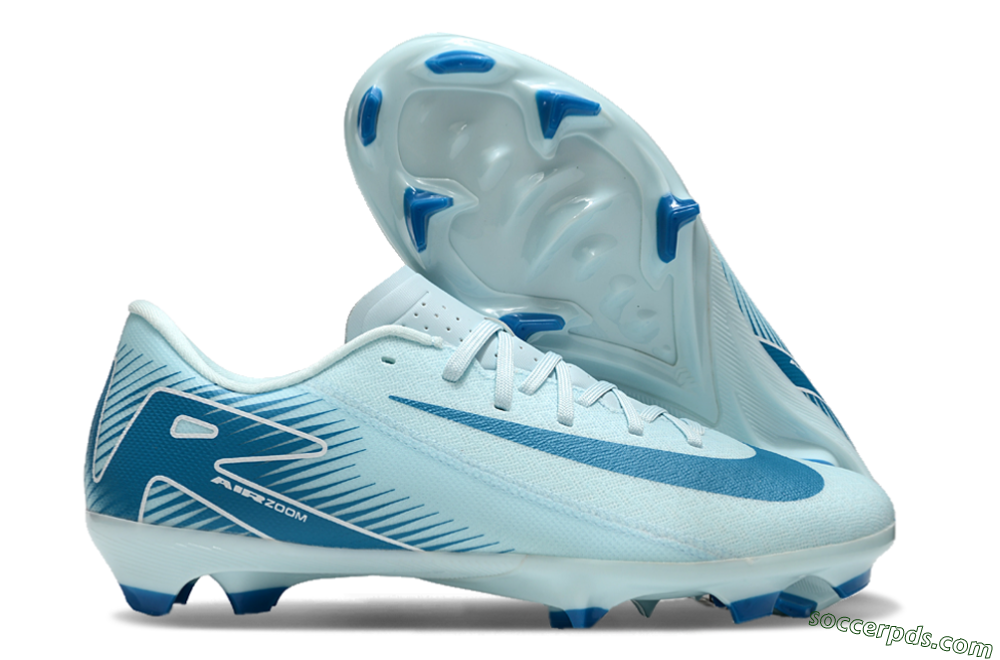 Nike Air Zoom Mercurial Vapor 16 Academy FG Low-Tops Football Boots - Jade/Blue/White 1