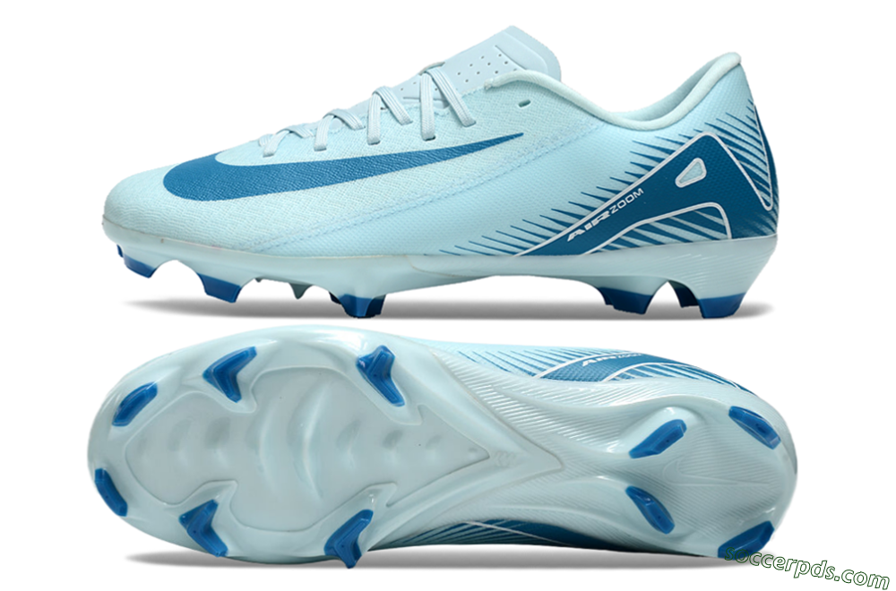 Nike Air Zoom Mercurial Vapor 16 Academy FG Low-Tops Football Boots - Jade/Blue/White 0
