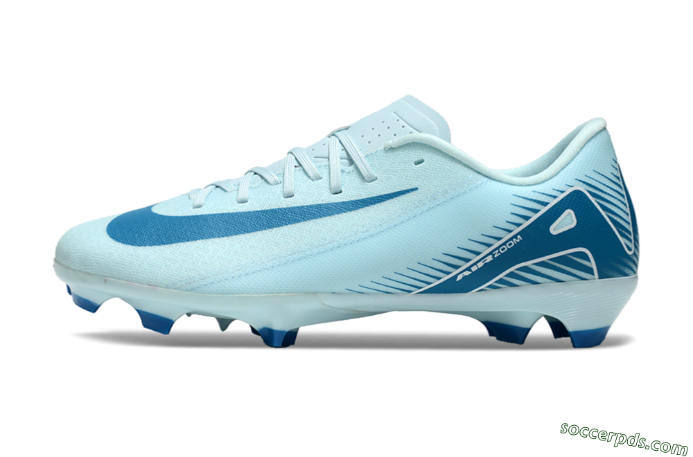 Nike Air Zoom Mercurial Vapor 16 Academy FG Low-Tops Football Boots - Jade/Blue/White 2