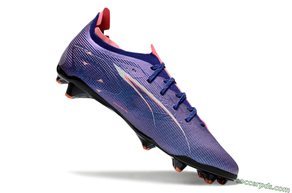 Puma Ultra 5 Ultimate FG Low-Tops Football Boots - Purple/Red/White 4