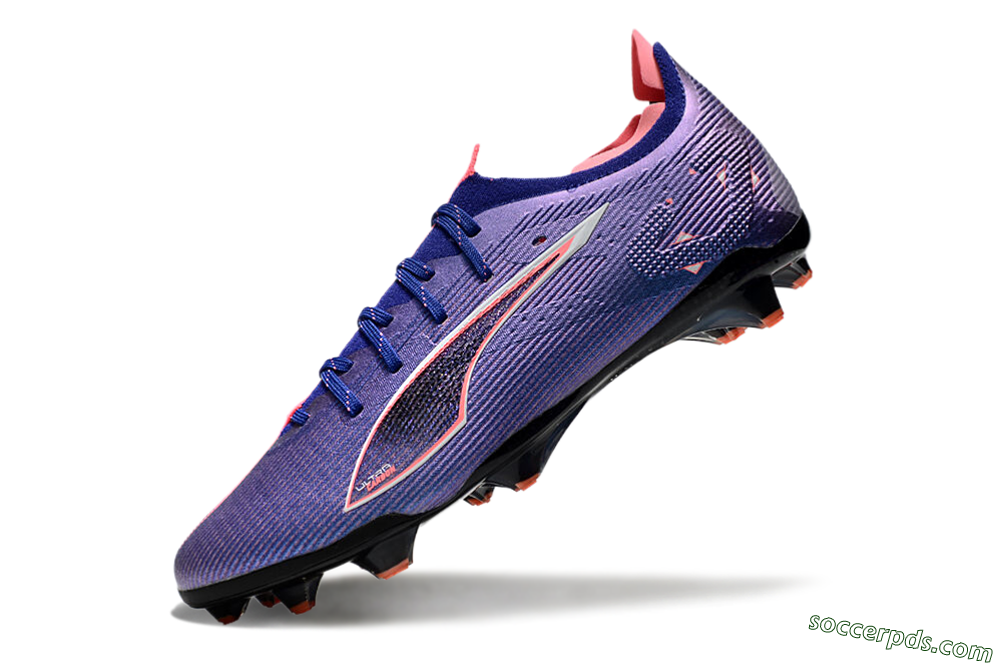 Puma Ultra 5 Ultimate FG Low-Tops Football Boots - Purple/Red/White 5
