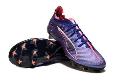 Puma Ultra 5 Ultimate FG Low-Tops Football Boots - Purple/Red/White