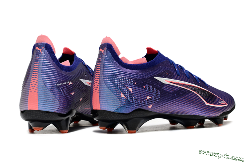 Puma Ultra 5 Ultimate FG Low-Tops Football Boots - Purple/Red/White 6