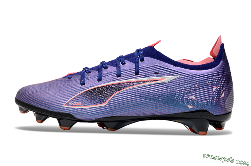 Puma Ultra 5 Ultimate FG Low-Tops Football Boots - Purple/Red/White 2