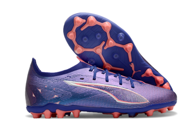 Puma Ultra 5 Ultimate MG Low-Tops Football Boots - Purple/Red/White