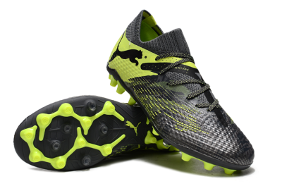 Puma Future Ultimate MG Low-Tops Football Boots - Black/Yellow