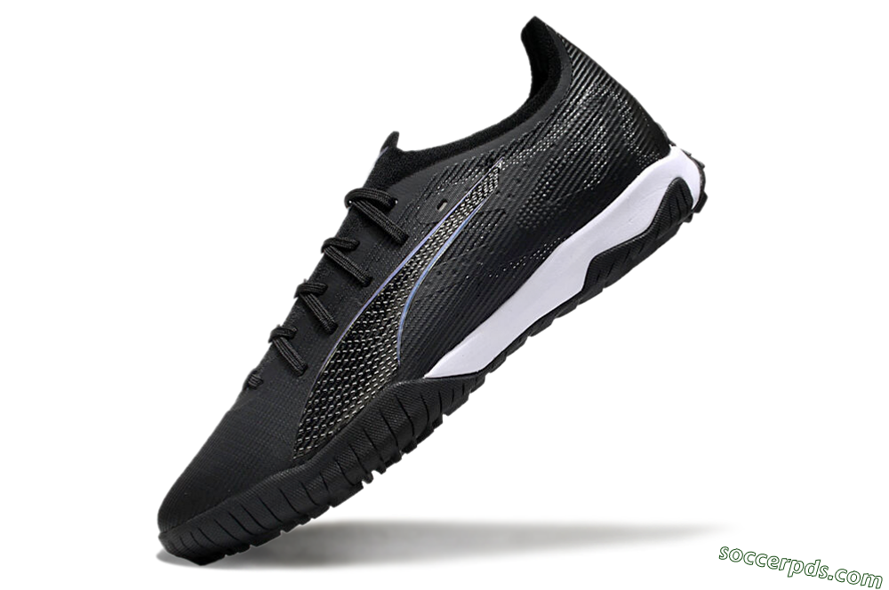 Puma Ultra 5 Ultimate TF Low-Tops Football Shoes - Black/Blue/White 5