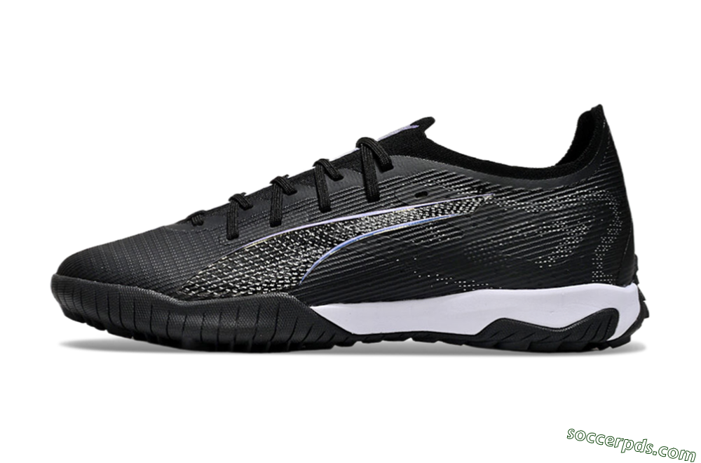 Puma Ultra 5 Ultimate TF Low-Tops Football Shoes - Black/Blue/White 2