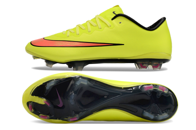 Nike Mercurial Vapor 10 FG Low-Tops Football Boots - Yellow/Black/Red