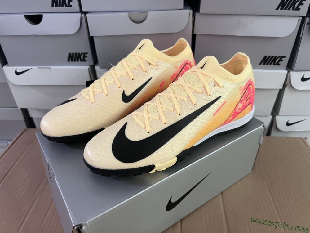 Nike Air Zoom Mercurial Vapor 16 Elit TF Low-Tops Football Shoes - Yellow/Black/Red