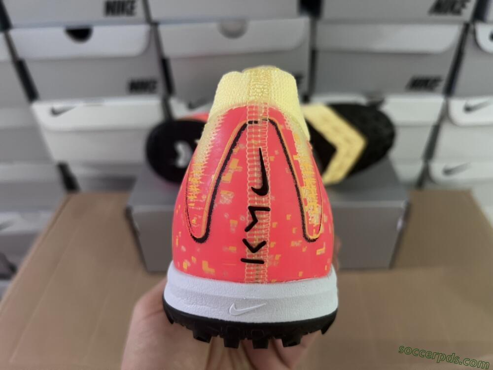 Nike Air Zoom Mercurial Vapor 16 Elit TF Low-Tops Football Shoes - Yellow/Black/Red