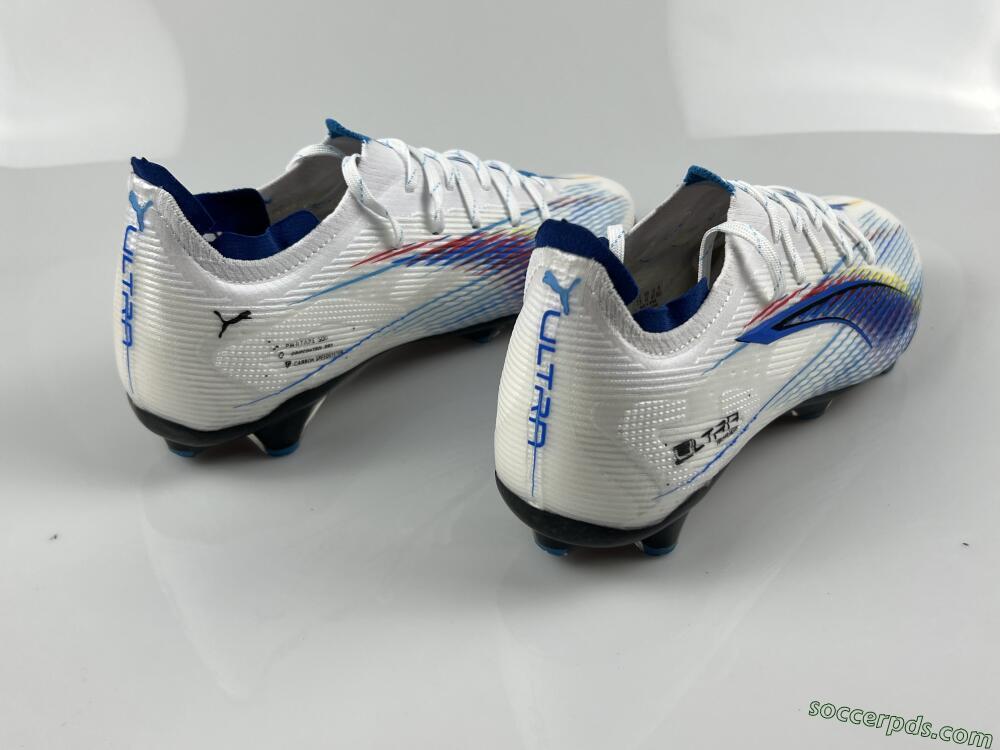 Puma Ultra 5 Ultimate FG Low-Tops Football Boots - Blue/White/Black